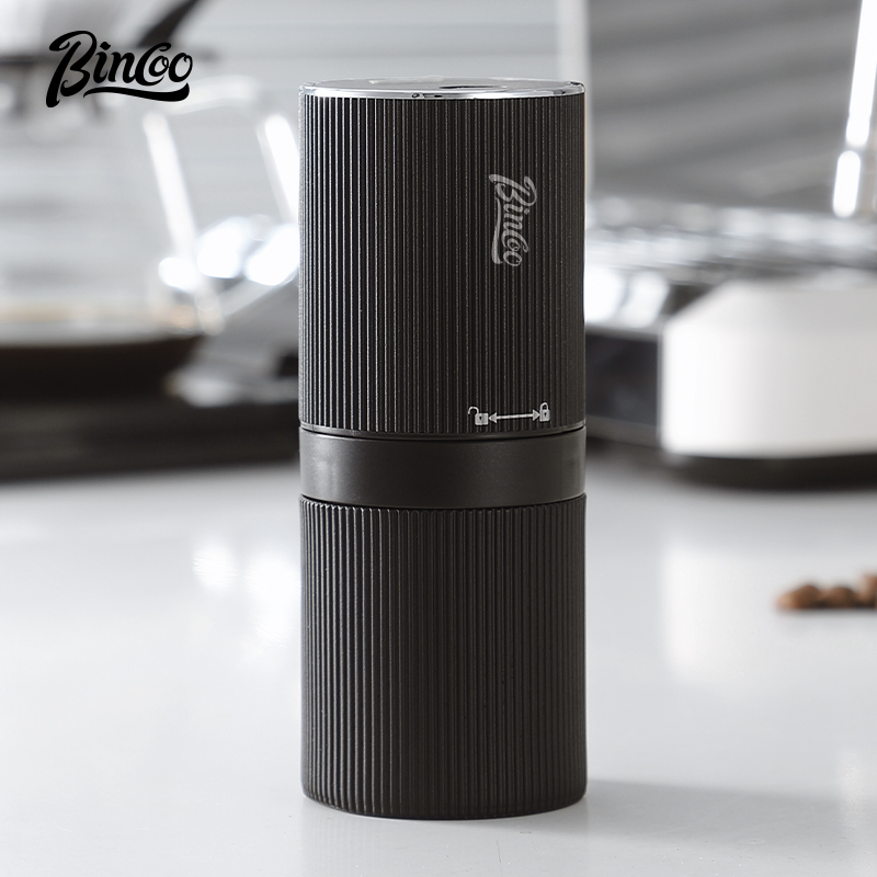 Coffee Equipment Camping - Bincoo ポータブル電動コーヒーグラインダー 充電式 調節可能なミニコーヒーマシン キャンプ 家庭用