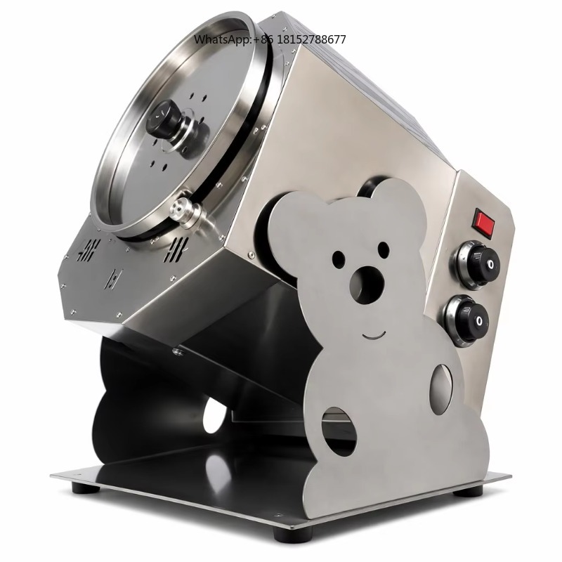 Coffee Equipment - 2000g業務用電気焙煎機、大量のコーヒー豆、ナッツ、穀物の焙煎加工装置