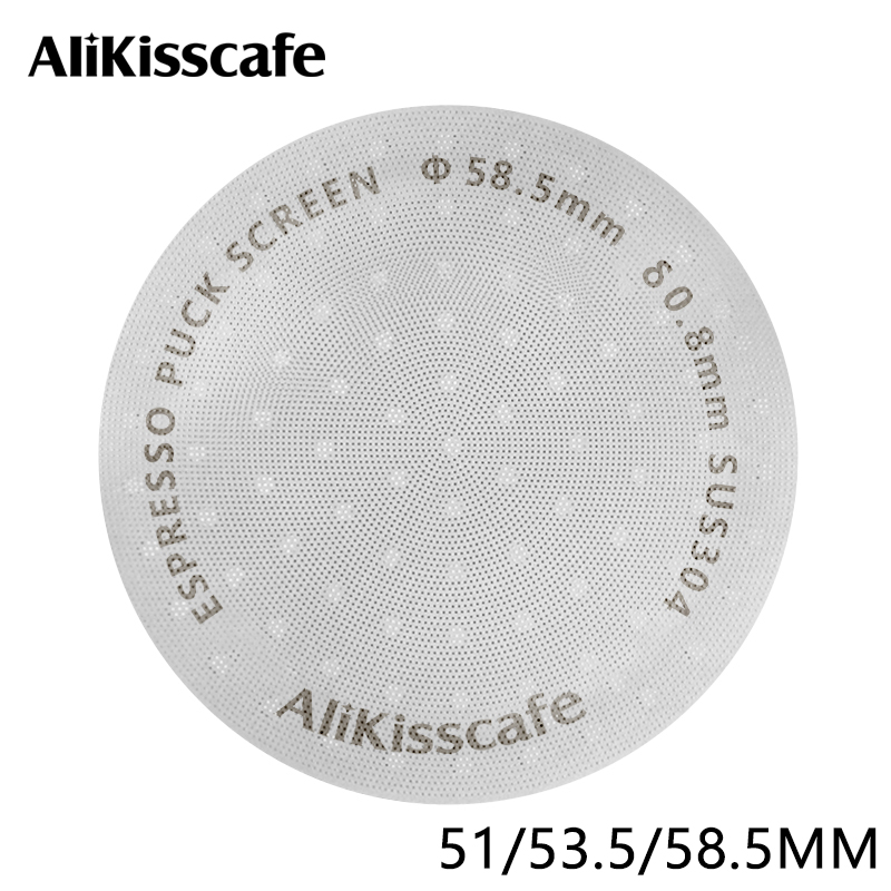 Coffee Equipment Wholesale - Alikisscafe-コーヒーメーカー用エスプレッソフィルターホルダー、バリスタツール、フィルターホルダー、Portafilter、アクセサリー、51mm、53.5mm、58.5mm、0.8mm