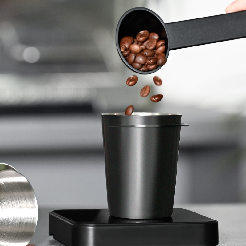 Coffee Equipment Brands - コーヒー計量カップ 51/58mm コーヒー豆計量カップ 304 ステンレス鋼交換用カフェバリスタツール エスプレッソマシン用