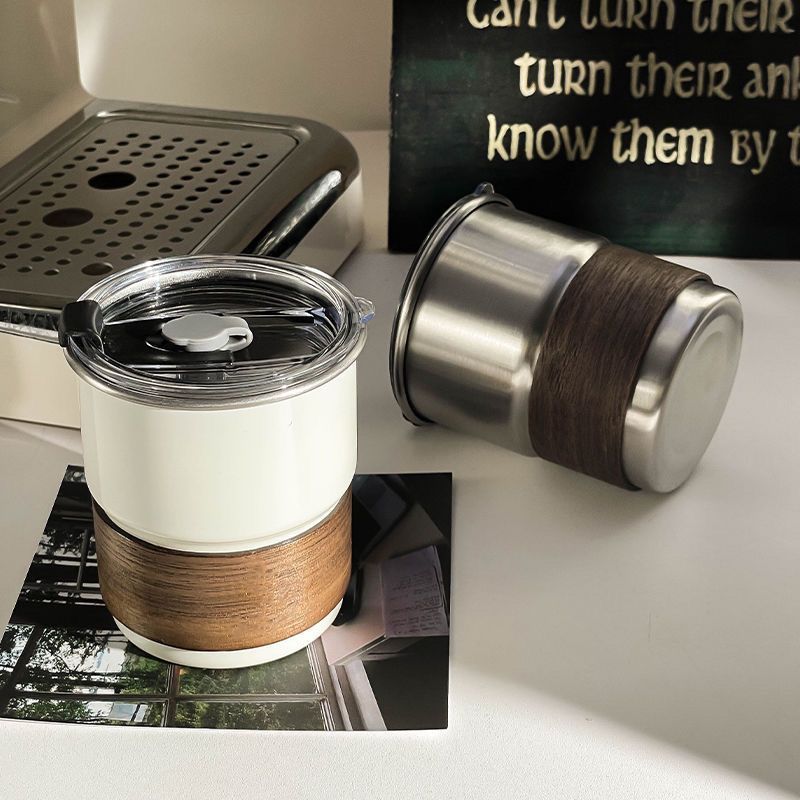 Coffee Equipment Camping - ステンレス鋼コーヒーキャンプマグ蓋付きポータブル耐熱マグ屋外ピクニックキャンプ釣り