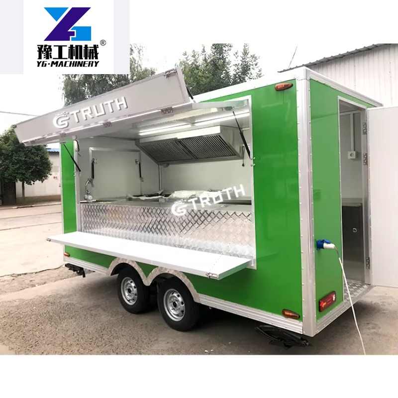 Coffee Equipment China - カスタマイズされた中国風屋台、屋外アイスクリーム・コーヒー・フードトラック、BBQ・ピザ、フル装備のフードトレーラー販売中