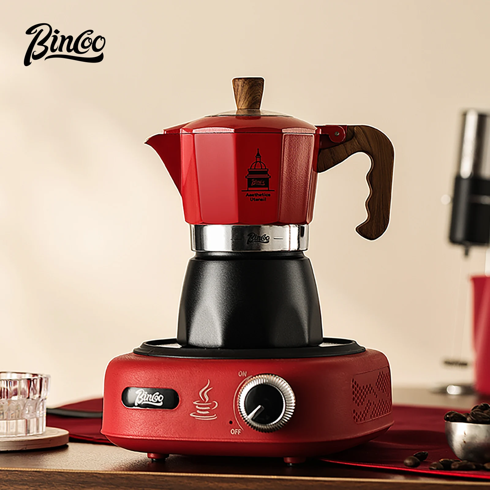 ビンクー ダブルバルブ コーヒーモカポット エスプレッソマシ - Coffee Equipment At Home のレビューと価格