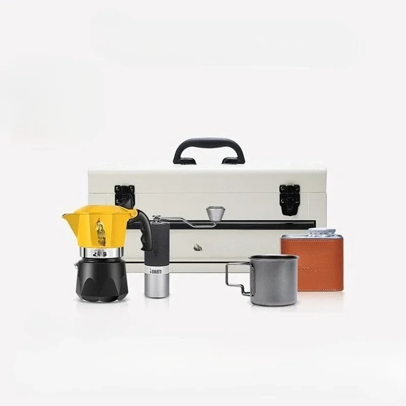 キャンプ用コーヒーボックス モカポット アウトドアギフトボッ - Coffee Equipment Gift のレビューと価格