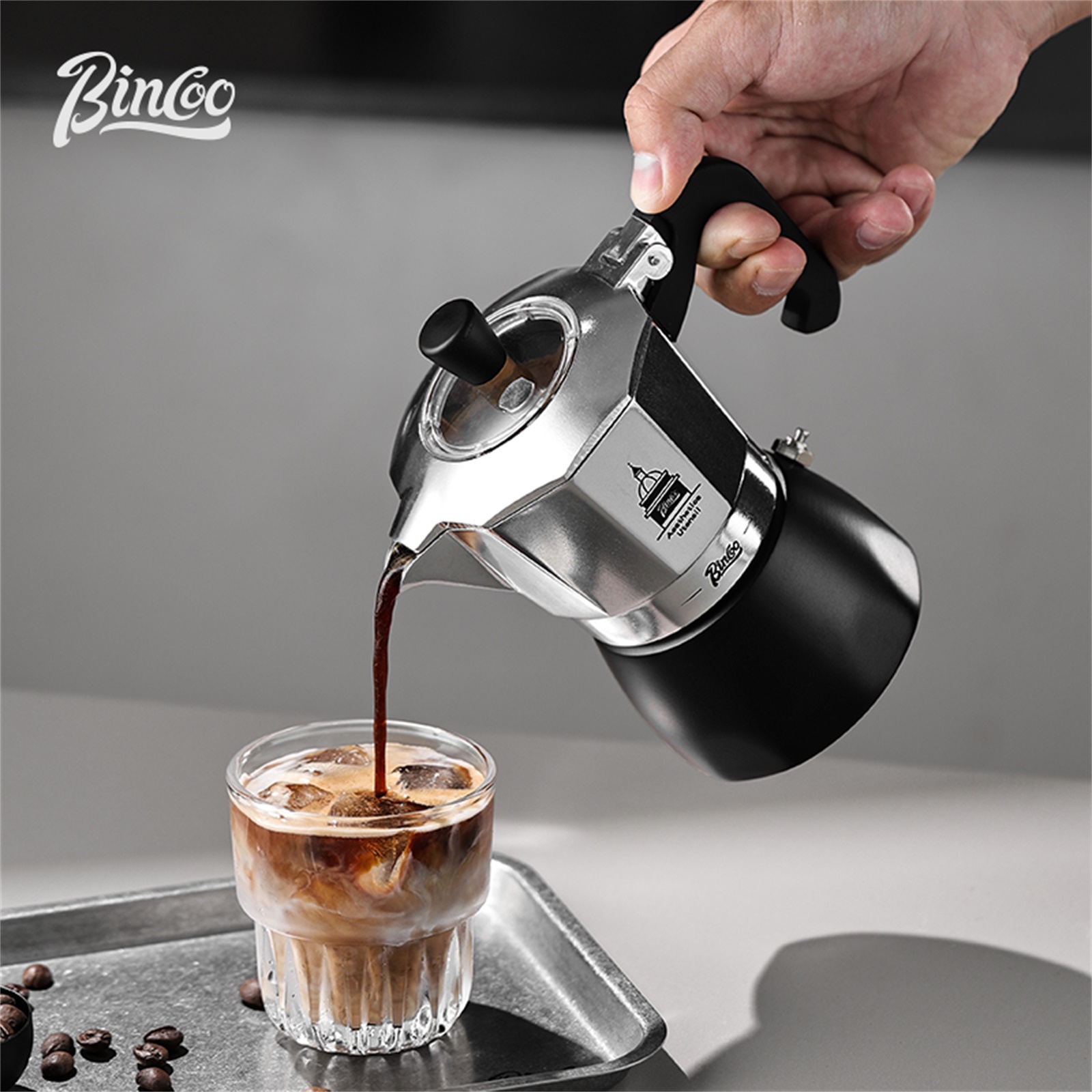 BINCOO ダブルバルブモカポット、エスプレッソ抽出コーヒ - Coffee Equipment Wholesale のレビューと価格