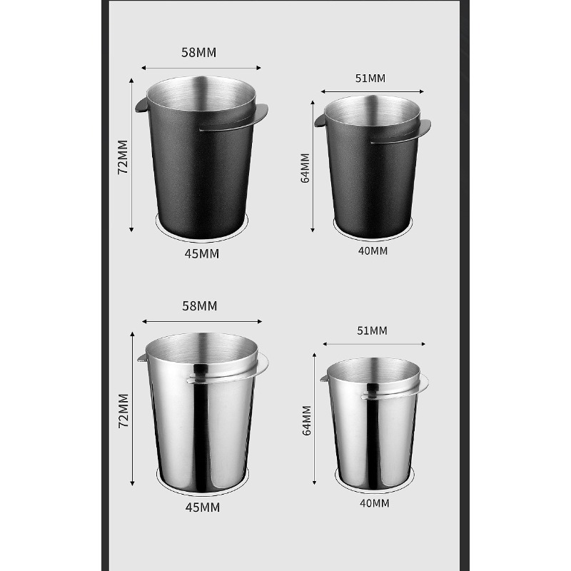 51/58mm ユニバーサルエスプレッソマシン シルバーコー - Coffee Equipment Brands のレビューと価格