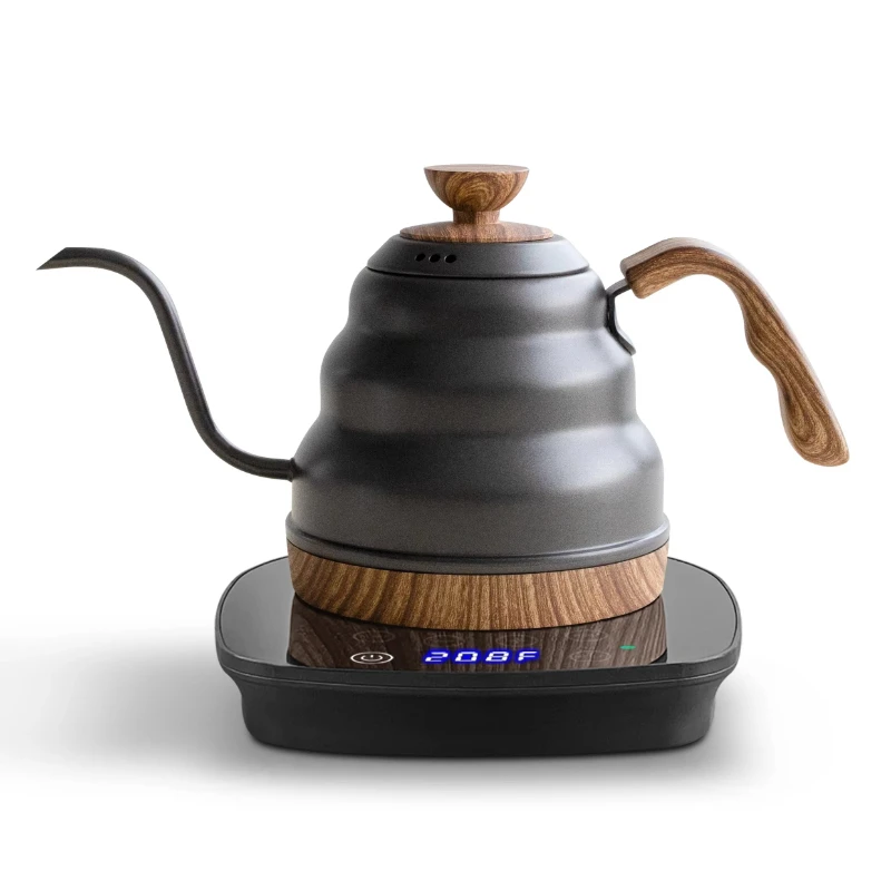 600mlドリップコーヒーポット、温度調節可能なケトル、プロ - Coffee Equipment China のレビューと価格
