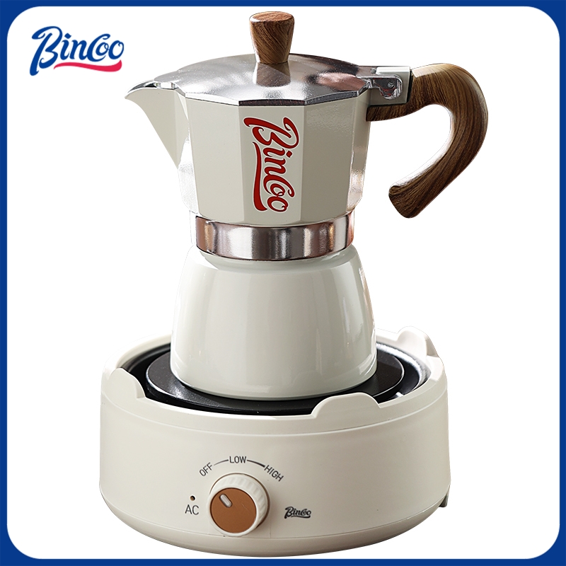 ビンクー モカポットと電気コンロのコンボ エスプレッソメーカ - Coffee Equipment Wholesale のレビューと価格
