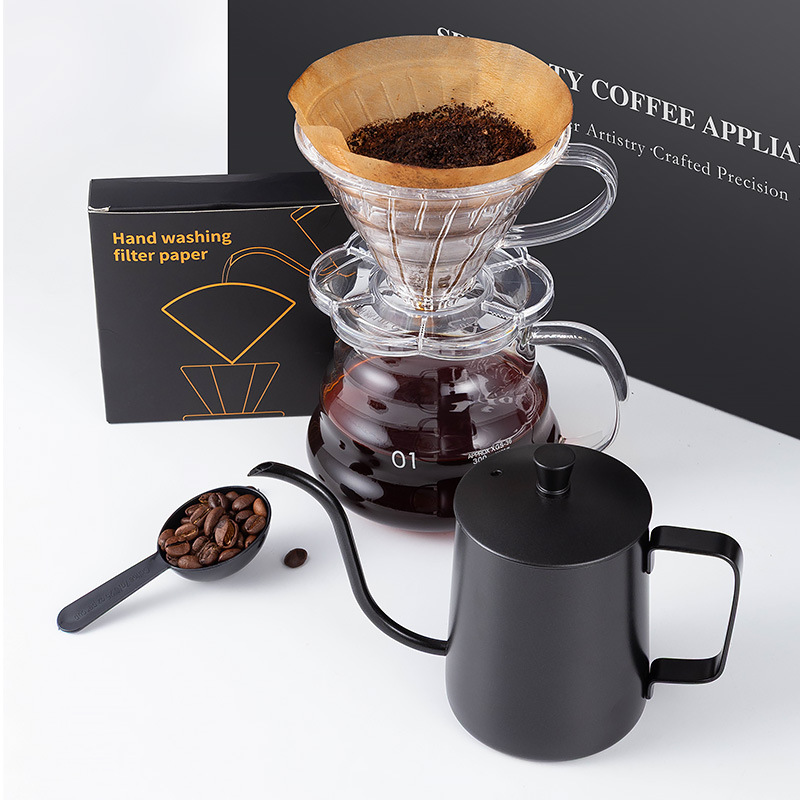 モダンな家庭用コーヒーメーカーセット、プアオーバー器具、環境 - Coffee Equipment Gift のレビューと価格