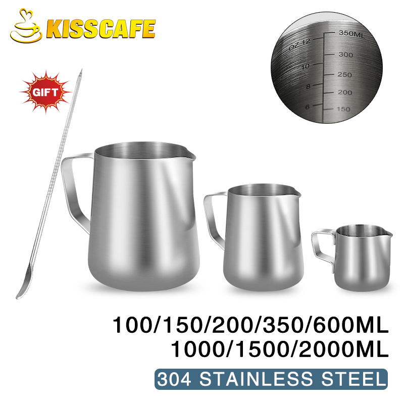 ミルク泡立て器ジャグステンレス鋼容器 100 ミリリットル  - Coffee Equipment Wholesale のレビューと価格