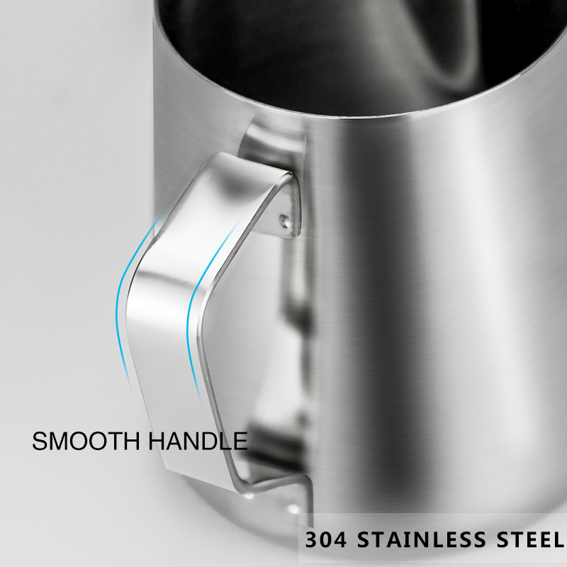 ミルク泡立て器ジャグステンレス鋼容器 100 ミリリットル  - Coffee Equipment Wholesale のレビューと価格