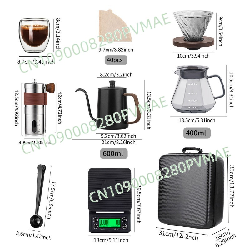 手淹れコーヒーセット アウトドアキャンプコーヒー器具 フルセ - Coffee Equipment Gift のレビューと価格