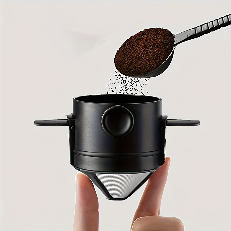 ポータブルコーヒーフィルターカップ、再利用可能なコーヒーメー - Coffee Equipment Camping のレビューと価格