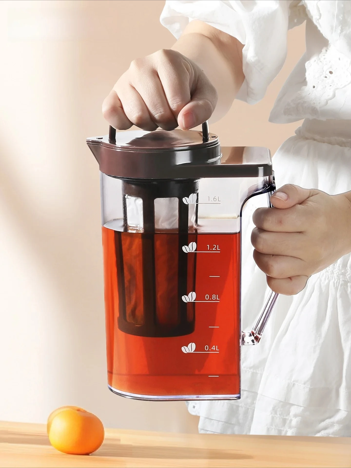 大容量プラスチック製コールドブリューコーヒーポット、アイステ - Coffee Equipment のレビューと価格