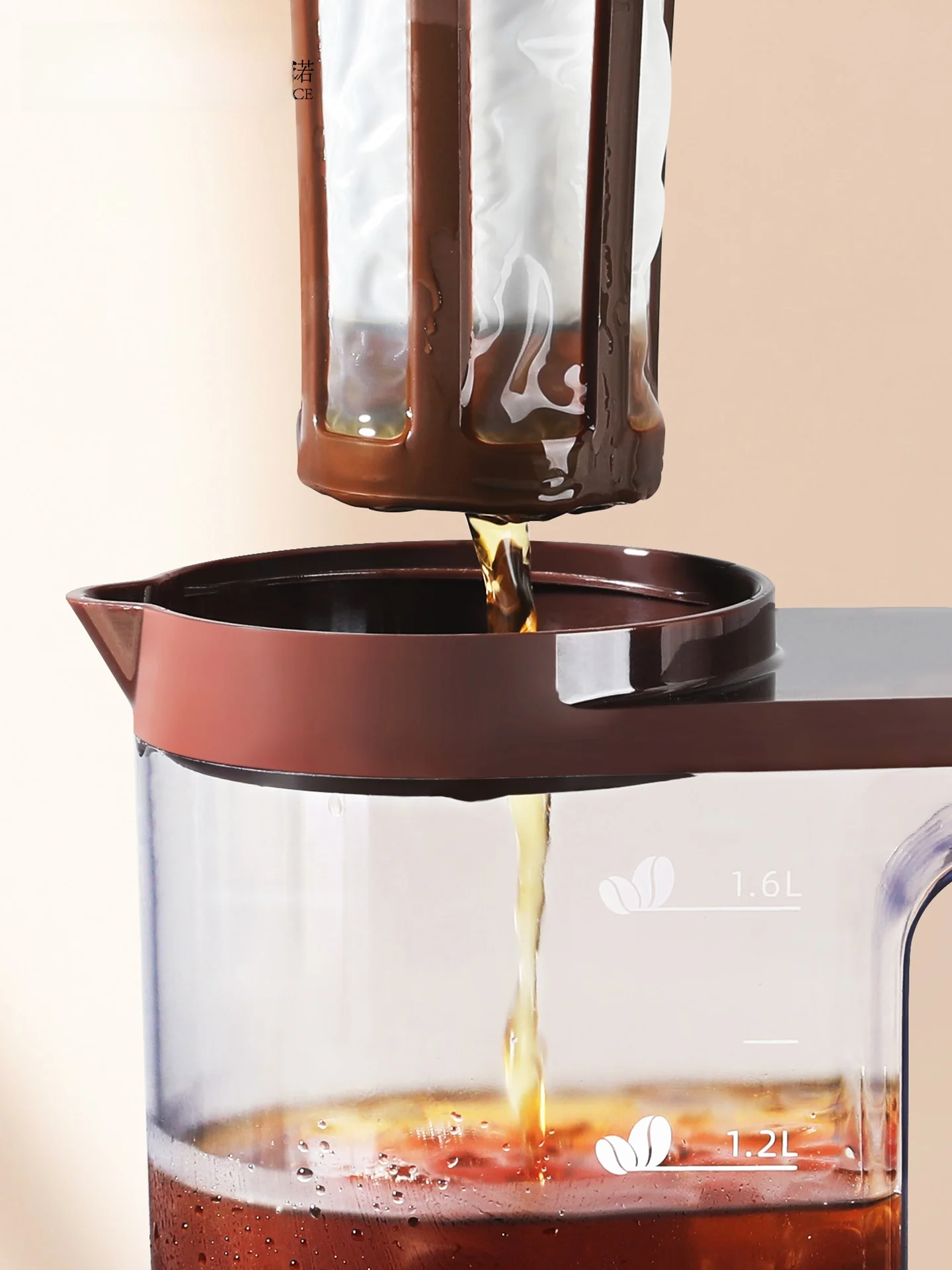 大容量プラスチック製コールドブリューコーヒーポット、アイステ - Coffee Equipment のレビューと価格